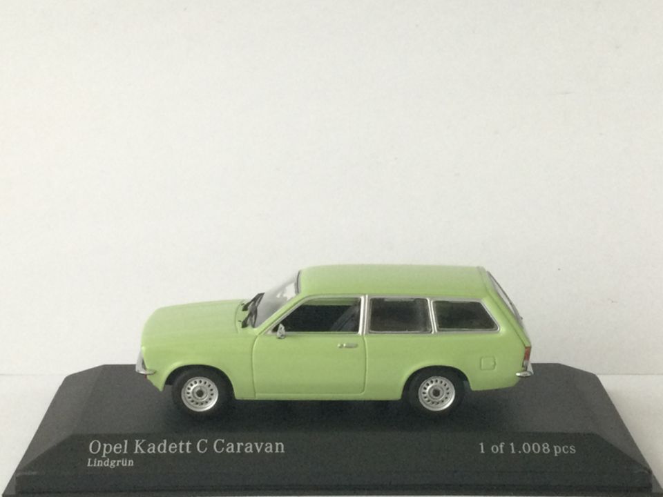 Minichamps 1:43 Opel Kadett C Caravan 1973 Grün in Einhausen (Thüringen)