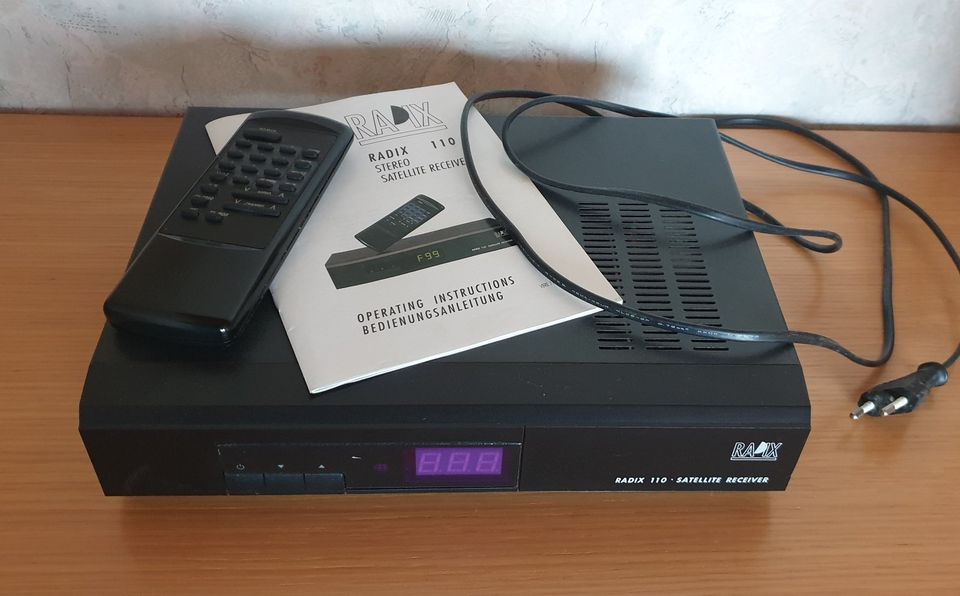 Radix 110 Satellite Receiver in Hohenwestedt