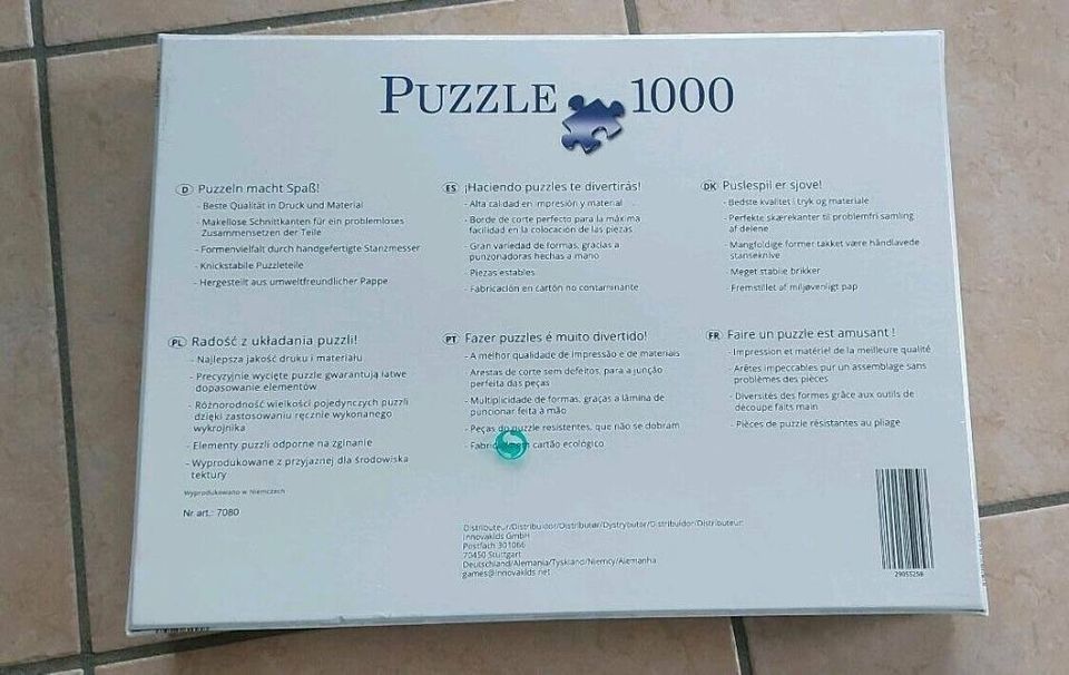 Ravensburger Puzzle, 1000 Teile, NEU, OVP, Dünen in Fahrdorf