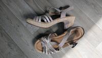 Sandalen Sandaletten Absatz Gabor beige neu Schuhe 38.5 Hamburg-Mitte - Hamburg Wilhelmsburg Vorschau