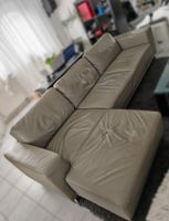 Leder Sofa Couch aus Büffelleder mit Recamiere Baden-Württemberg - Notzingen Vorschau