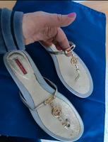 Flip Flops  von Laura Biagiotti  Silberne Gr. 42 Lindenthal - Köln Sülz Vorschau