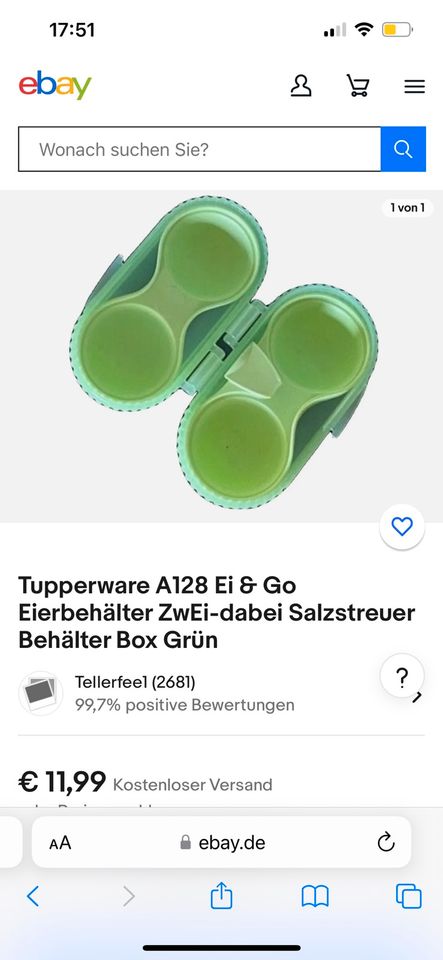 Tupperware Eierbehälter in Magdeburg