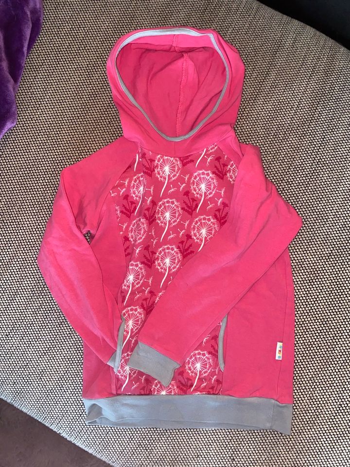 Babauba Pullover Hoodie Pulli Gr. 116 pink in Ulrichstein