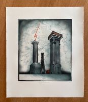 Horst Rellecke Lithographie Chicago Architektur USA / 65 Auflage Berlin - Charlottenburg Vorschau