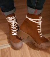 Boots Retro Plateau Asos 37 Sommer Stiefeletten Schnürstiefel Hannover - Mitte Vorschau