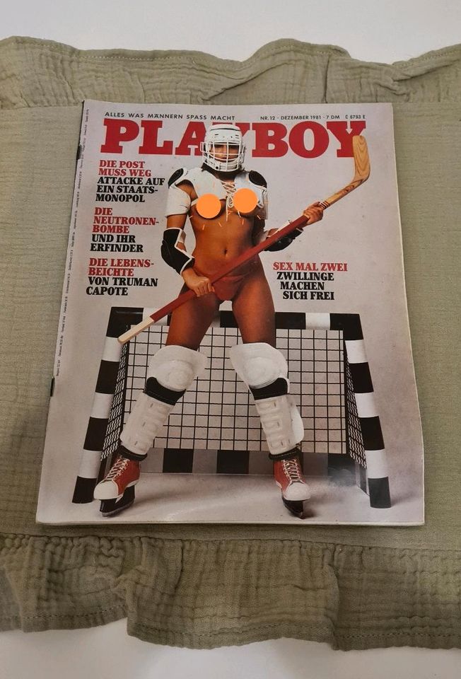 Playboy, Zeitschrift, Magazin, Nr. 12 Dezember 1981 in Meerbeck
