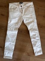 Weiße Biker Jeans Pull & Bear Größe 44 Sachsen - Hainichen Vorschau