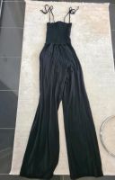 H&M Jumpsuit Schwarz XS 34 Spaghetti Träger zum Binden Bayern - Senden Vorschau