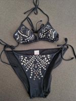 Bikini triangel schwarz mit Nieten Rock punk goth München - Trudering-Riem Vorschau