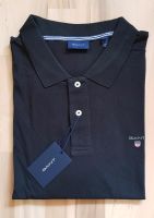 NEU! Gant Herren Poloshirt 2XL XXL | 3XL XXXL black schwarz Pique Sachsen - Haselbachtal Vorschau