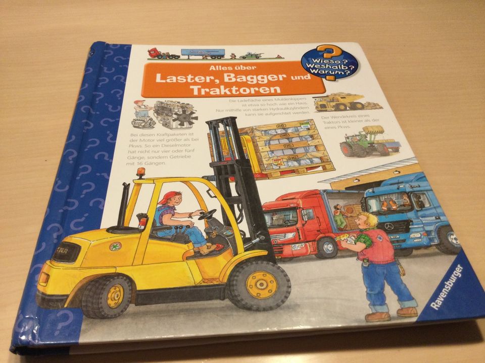 Ravensburger Kinder wieso weshalb warum Laster Bagger Traktoren in Königswinter