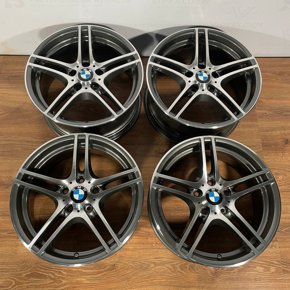 Original 19" BMW 3er E90 E92 Styling M313 Doppelspeiche Alufelgen in Holzwickede