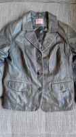 Leder Jacke Jacket Vintage grau Damen Größe 44 Nordrhein-Westfalen - Stolberg (Rhld) Vorschau