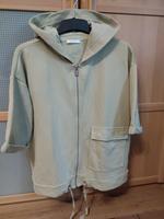 Opus Jacke Sweatjacke grün lindgrün Gr. 40 halbarm Kapuze Oppenheim - Köngernheim Vorschau