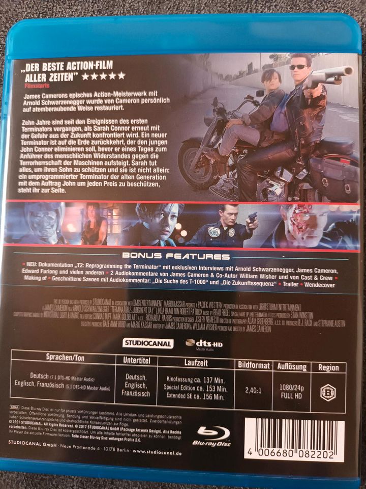 Terminator 2 Blu-Ray in St. Ingbert