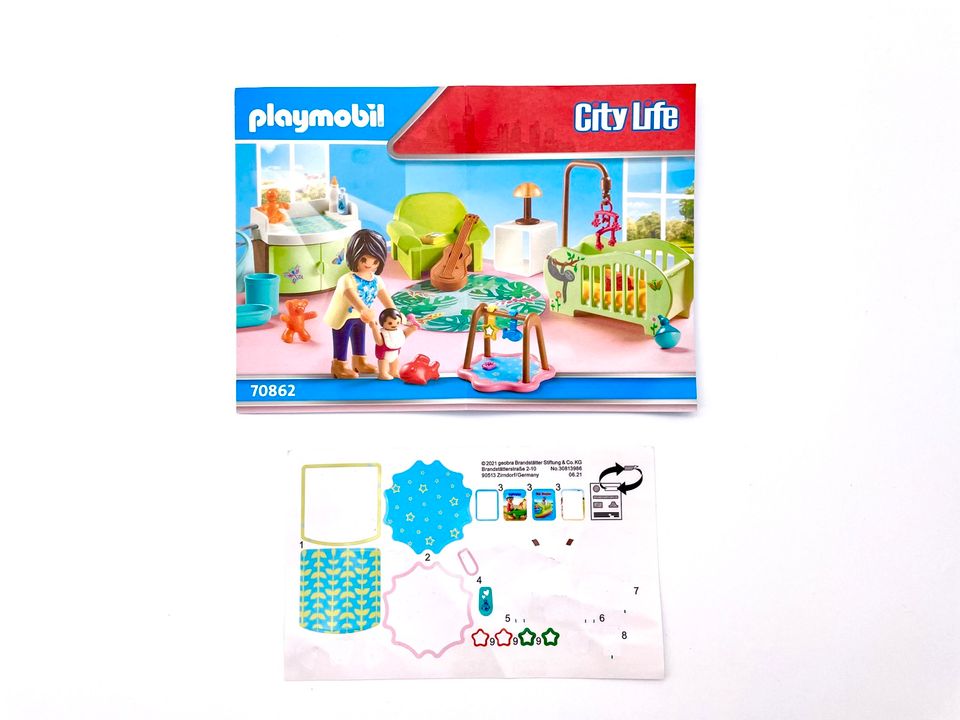 Playmobil 70862 City Life Babyzimmer Kinderzimmer Einrichtung in Wülfrath