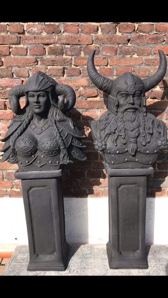 Wikinger 90kg Viking Nordmänner Heiden Normannen Wikingerbüste in Hamburg