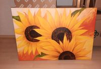 Bild Sonnenblumen ca 40x 60 cm Leinwand Bayern - Gräfendorf Vorschau