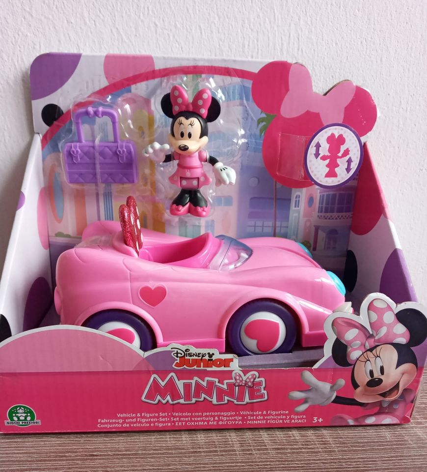 Fahrzeug Auto mit 1 Figur 7,5 cm Disney Micey & Minnie in Sögel