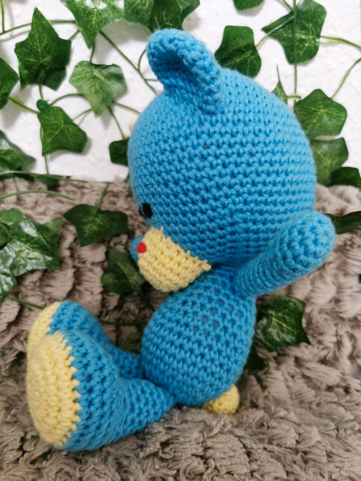 Teddybär Häkeltier Amigurumi Gehäkelte Handarbeit  Kuscheltier in Brandenburg an der Havel