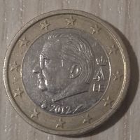1 Euro Münze 2012 König von Belgien Albert ll, BE Kreis Pinneberg - Haseldorf Vorschau