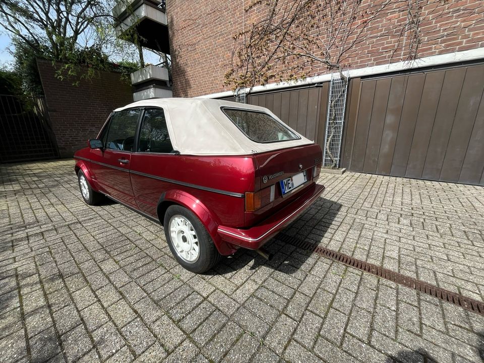 VW Golf 1 Cabrio mit H-Kennzeichen (Bj. 1987) in Mettmann