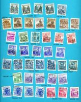 Österreich Bauwerke, 1957-1970, Briefmarken 42 pcs. (Versand 1€) Sachsen - Bautzen Vorschau