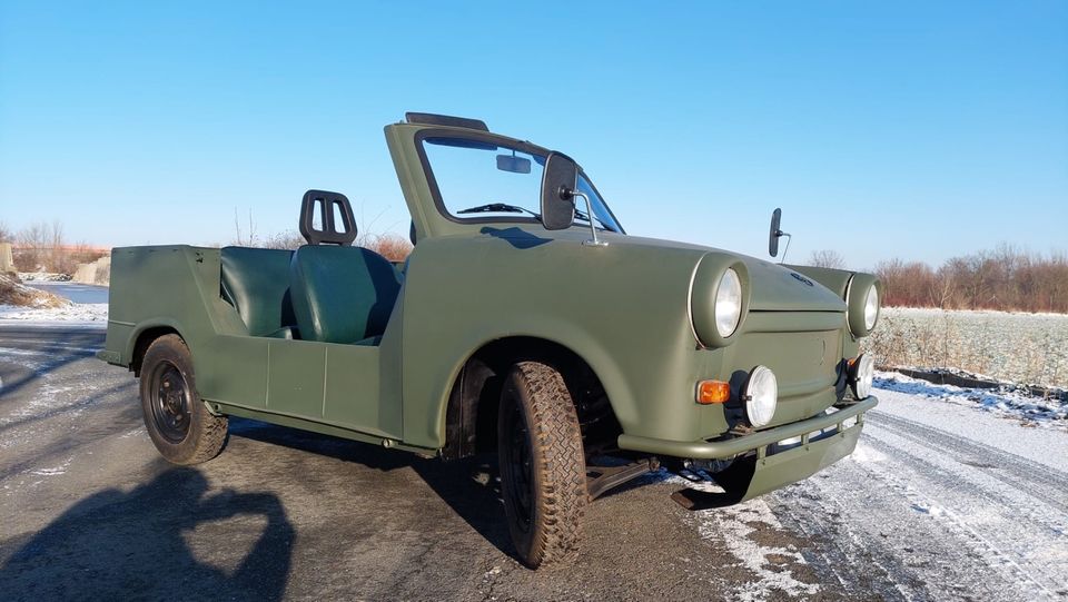 Trabant 601 F Kübel restauriert in Quedlinburg