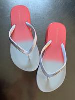 Original ❗️ARMANI Exchange Flip Flops Badeschuhe  Zehentrenner Sachsen - Brandis Vorschau