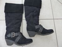 Stiefel schwarz Keilabsatz Gr. 38 Rheinland-Pfalz - Mainz Vorschau