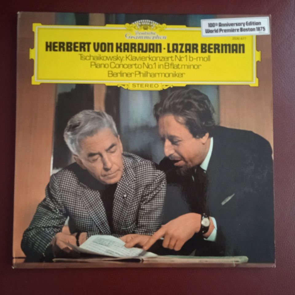Vinyl / Schallplatte  PETER TSCHAIKOWSKY "Klavierkonzert Nr.1" in Leipzig