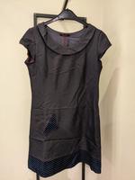 Léia Dias Damen Kleid mit Tasche Designerstück UNIKAT grau Gr. S Thüringen - Jena Vorschau