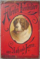 Allerlei Tierbilder aus nah und fern * Bilderbuch Kinderbuch 1897 Sachsen-Anhalt - Halle Vorschau