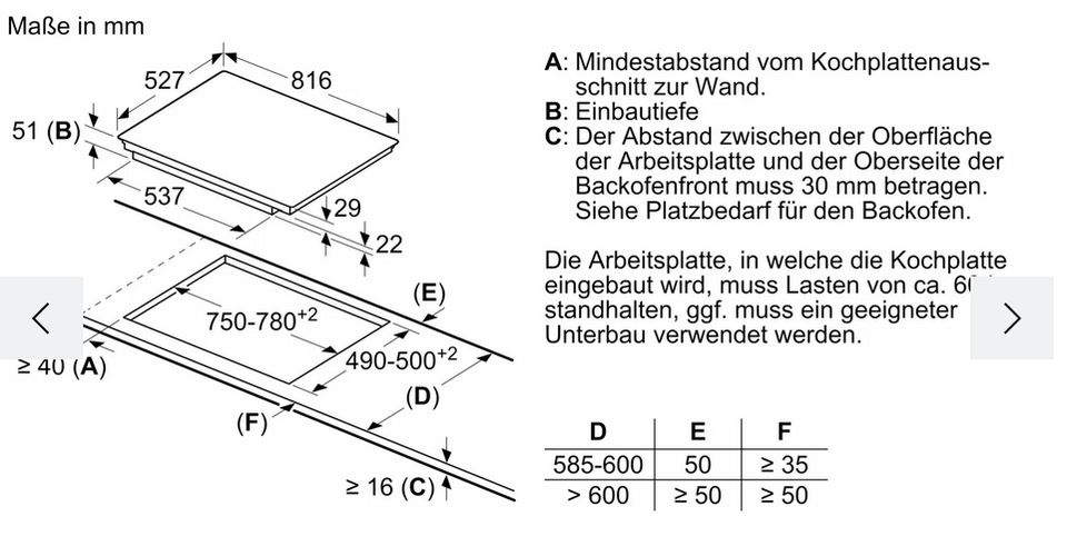 Bosch Induktionskochfeld mit Flex 80 cm PXV895DV5E in Eichwalde