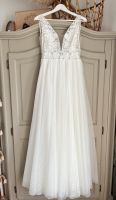 Brautkleid Boho A- Linie mit Brautschleier Nordrhein-Westfalen - Leichlingen Vorschau