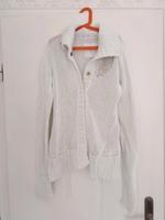 Weiße Strickjacke mit Stickerei Hessen - Haiger Vorschau