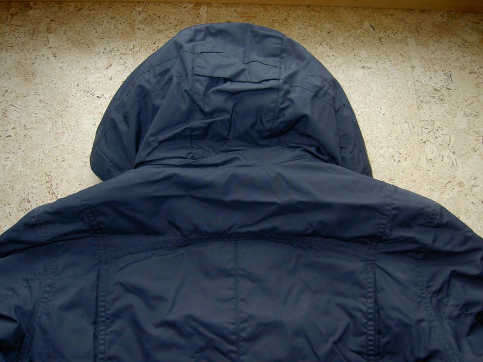 CECIL Damen Jacke Winterjacke mit Kapuze Schneefang Gr. L grau in Walldürn