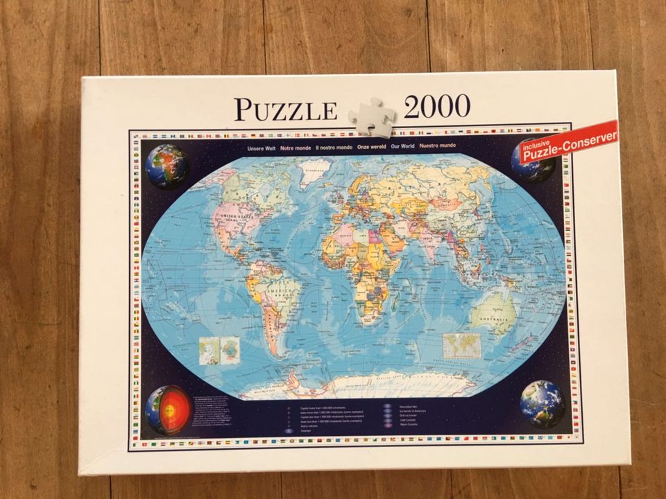 2 Puzzle / 2000 und 500 Teil in Freiburg im Breisgau