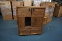 G&K Highboard Wisconsin # Wildeiche # Stirnholz # Massiv-Möbel Hessen - Alsfeld Vorschau