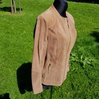 Brax damen megaweiche Lederjacke gr.42 beige fast Neu West - Unterliederbach Vorschau