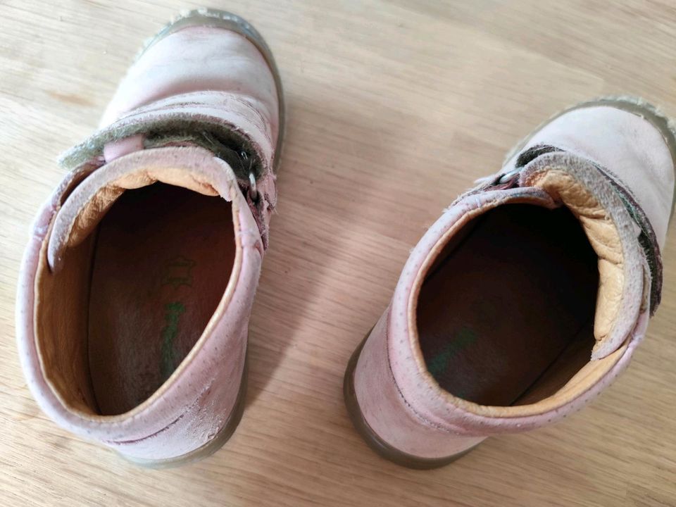 Froddo Sommerschuhe Gr 27 Klettverschluss rosa Leder Halbschuh in Marburg