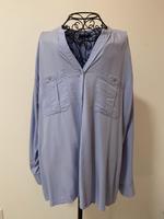 OPUS oversized Bluse Hemd blau 38 M Bayern - Pliening Vorschau