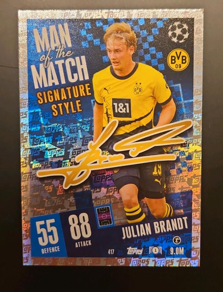 Match Attax Julian Brandt Signature Style in Falkenberg Oberpf