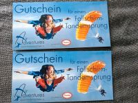 2 Gutscheine Tandemsprung Fallschirmsprung bei Freiburg 400€ Wert Baden-Württemberg - Kraichtal Vorschau