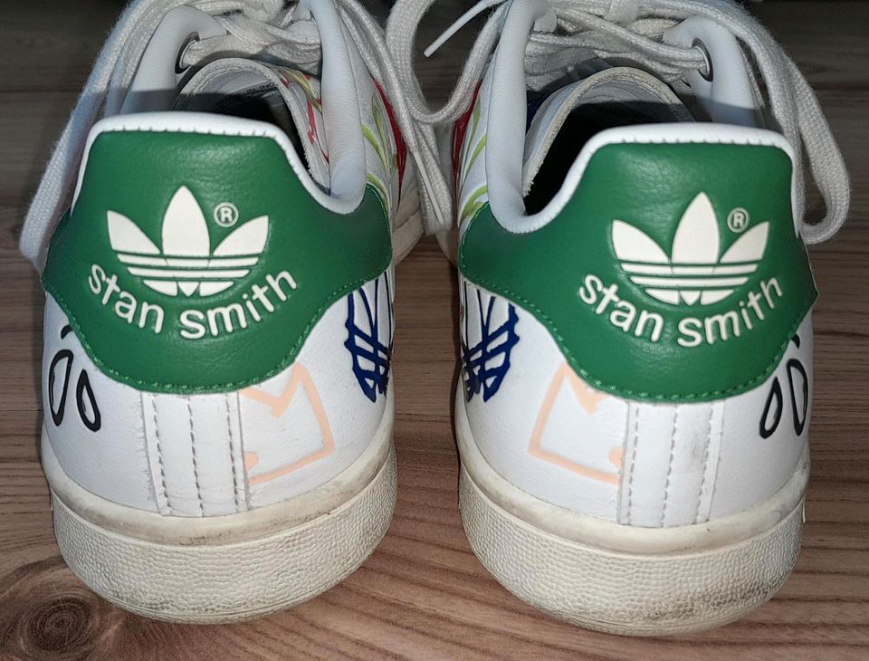 Adidas Stan Smith Gr. 38 special edition Blumen retro in Neumünster