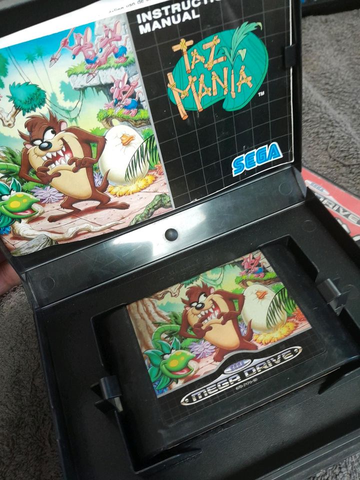 Sega Spiele 3 Stück Chuck Rock Taz Mania Mega Games 1 in Bochum