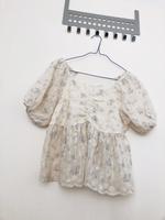 Hemd Bluse kurzarm elegant Blume Stickerei Sommer lila Buchholz-Kleefeld - Hannover Groß Buchholz Vorschau