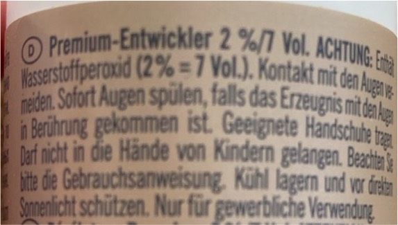 Schwarzkopf Blondme Developer Oxidand 2%, 60ml in Markt Rettenbach