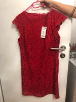 Damen etui kleid rot mit spitze Bayern - Peißenberg Vorschau